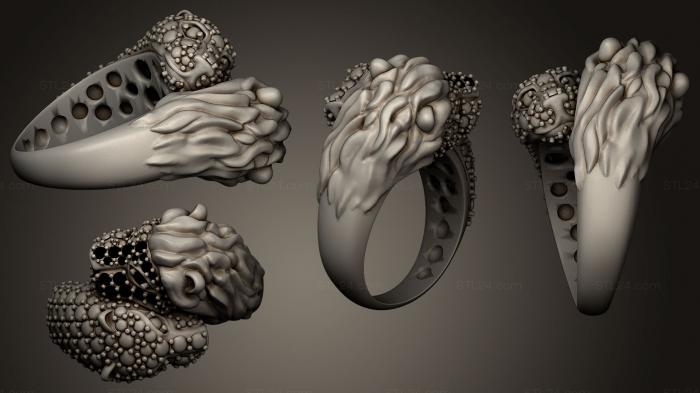 Jewelry rings (Ring Panterion, JVLRP_0136) 3D models for cnc